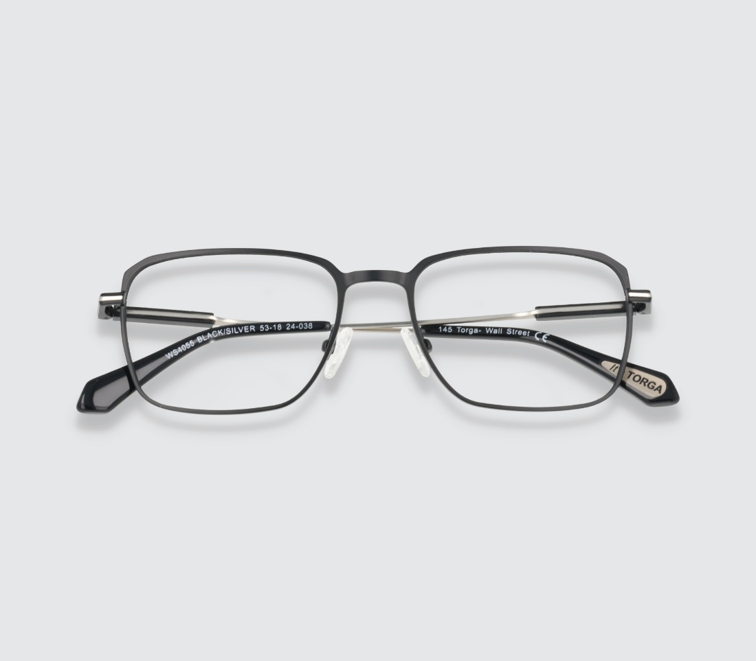Wall Street 4055 Black Silver