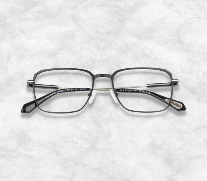 Wall Street 4055 Black Silver